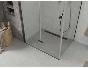 Mexen Lima sprchovací kút 120x70 cm, priehľadná, čierna, 856-120-070-70-00