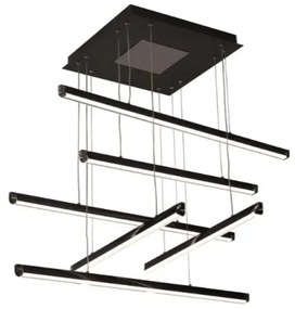 LED Stmievateľný luster na lanku LED/100W/230V 3000-6500K + diaľkové ovládanie