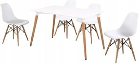 Bestent Jedálenský stôl WHITE MODERN 120 x 80 CM
