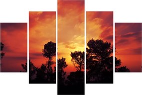 Obraz západu slnka (150x105 cm)