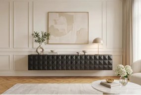 TV-skrinka 47768 Vulcano 160cm Drevo Mango  - Komfort-nábytok