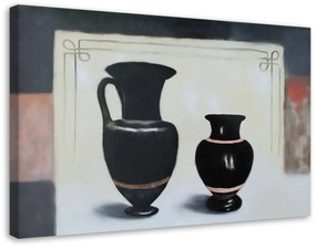 Obraz na plátně Zátiší Váza Džbány - 120x80 cm