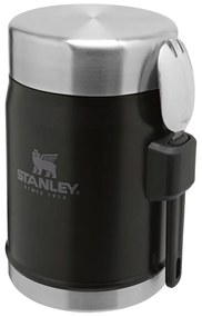 Čierna termoska na jedlo z nehrdzavejúcej ocele 400 ml Legendary Classic Black – Stanley