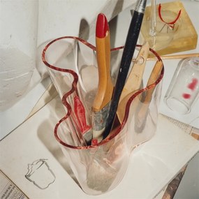 Váza Alvar Aalto 160mm, lososovo ružová