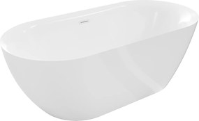 Mexen Roxy voľne stojaca vaňa 170 x 80 cm, biela, odtok biely 51201708000