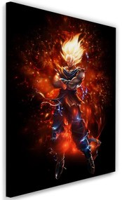 Gario Obraz na plátne Dragon Ball Son Goku - SyanArt Rozmery: 40 x 60 cm