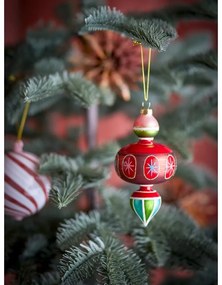 Sklenená vianočná ozdoba ø 7 cm Kota – Bloomingville