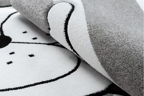 Dywany Łuszczów, Detský kusový koberec Petit Puppy grey, 120x170, šedá, detská izba