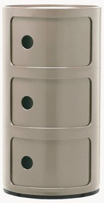 Dizajnová skrinka Componibili, 3 moduly, V 59 cm