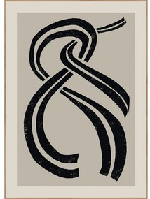 Obraz 50x70 cm Two Cords – Malerifabrikken