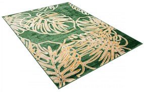 Kusový koberec Tonstera zelený 120x170cm