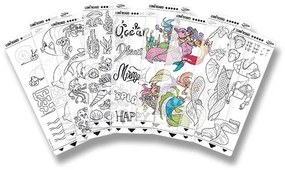 Súprava Maped Lumi Board - tabuľa s podsvietením - morská víla