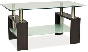 Konferenčný stolík Lugar Basic II (wenge). Akcia -13%. Vlastná spoľahlivá doprava až k Vám domov. 761842