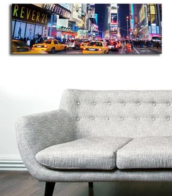 Obraz s LED osvětlením SVĚTLA MĚST 07 30 x 90 cm