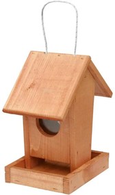 Kŕmidlo č. 2 - závesné hnedé 13x18x22 cm