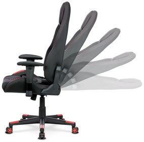 Autronic KA-F07 RED Kancelárska stolička