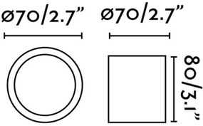 Faro 64206 - LED Bodové svietidlo HARU LED/6W/230V biela