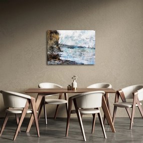 Obraz - Útes, akvarel (70x50 cm)
