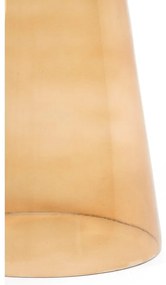 Sklenený okrúhly odkladací stolík ø 30 cm Dakwa – Light &amp; Living