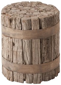 Stolička zo drevených klátikov Annelies  - 40 * 45cm