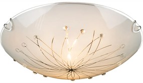 GLOBO Moderné stropné LED svietidlo CALIMERO I, 2xE27, 60W, 30cm, okrúhle