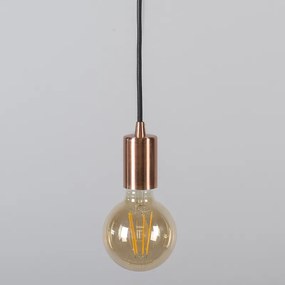 Priemyselné závesné svietidlo medené - Facil