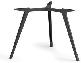 Stolová podnož ZEN, 1036 x 725 mm, čierna