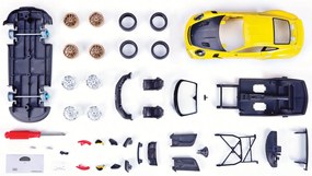 Maisto – Stavebnica – Porsche 911 GT2 RS, žltá, 1:24