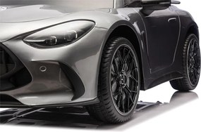 LEAN CARS Autobatéria Mercedes GT63 AMG DK-GT63 24V LCD šedá lakovaná