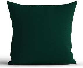 Bavlnená obliečka na vankúš Renforcé 40 × 40 cm - Jasmine tmavozelená