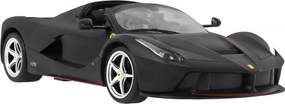 Ferrari LaFerrari Aperta čierna RASTAR 1:14 model auta na diaľkové ovládanie + 2,4 GHz diaľkové ovládanie
