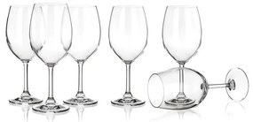 Poháre Na Červené Víno Leona Crystal 430ml 6ks