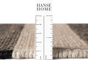 Kusový koberec Handloom 106334 Playa White Black, 120x170, čiernobiela, chodba / predsieň, Hanse Home
