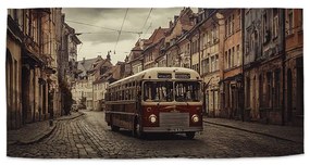Sablio Uterák Historický autobus - 30x50 cm