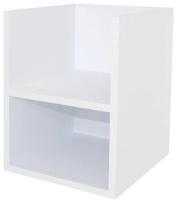 Mereo, Mereo Aira, kúpeľňová skrinka 40 cm, spodná, Multidecor, Biela Arctic, MER-CN795SBIAA