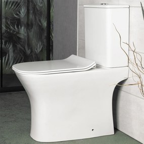 Novoterm WC kombi NV-Kamet so zadným odpadom a SoftClose sedadlom