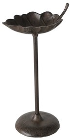 BOLTZE Napájadlo pre vtáky na nohe Samando, 37x19 cm, liatina, hnedá