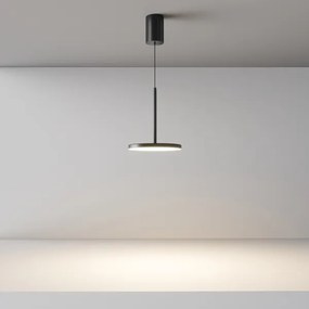 Maytoni P076PL-L12W3K-B - LED Luster na lanku PLATO LED/12W/230V 3000K čierna