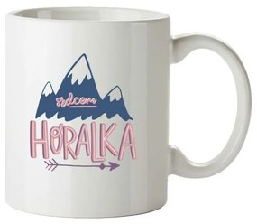 Bohemia Gifts Keramický hrnček - Srdcem horalka, 350 ml