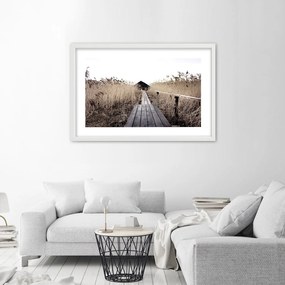 Gario Plagát Staré mólo vo vysokom rákosí Farba rámu: Bez rámu, Rozmery: 30 x 20 cm