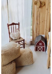 Detský sedací vak v horčicovej farbe Haystack – Lorena Canals