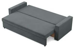 Trojmiestna rozkladacia sedačka NEO Kronos tmavosivá