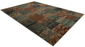 Koberec KASHQAI 4327 400 Patchwork zelený