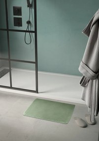 Gedy Gedy, FUZZY kúpeľňová predložka, 60x100cm, 100% polyester, protišmyk, zelená, 96FY100607