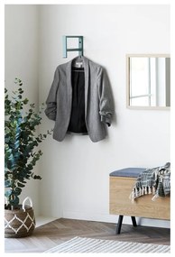 Kovový nástenný vešiak v mentolovej farbe 3 cm Trento – House Nordic