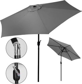 Záhradný slnečník 270 cm s naklápaním béžová