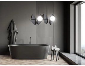 Luster na lanku DRIFTON 4xE14/10W/230V čierna