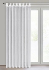 ZÁCLONA NA PÚTKACH ALEXANDRA 140X250 CM BIELA