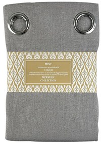 Záves na prechodkách Mist 135x180 šedá Merkury Home