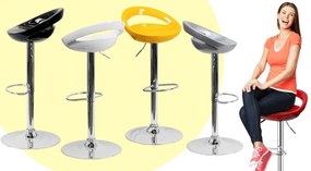 Barové stoličky Kitti, 2 ks, bordové